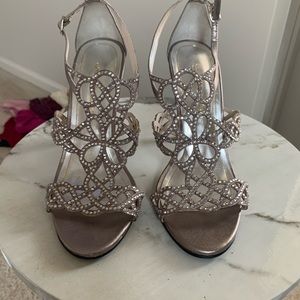 Rhinestoned shoes